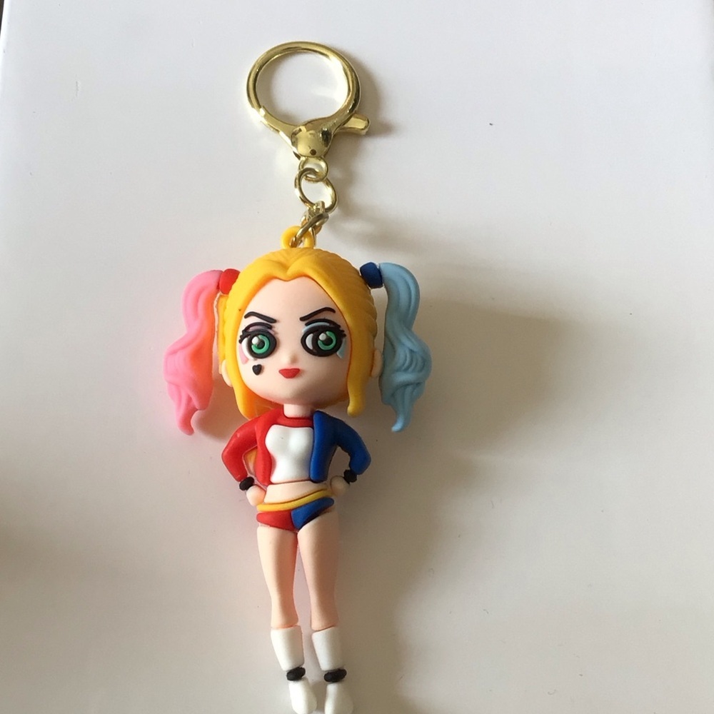 Colorful Superhero Keychain, NWOT